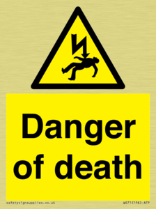 Danger of death